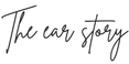 Black cursive script text reading 'The ear story' on a plain white background.