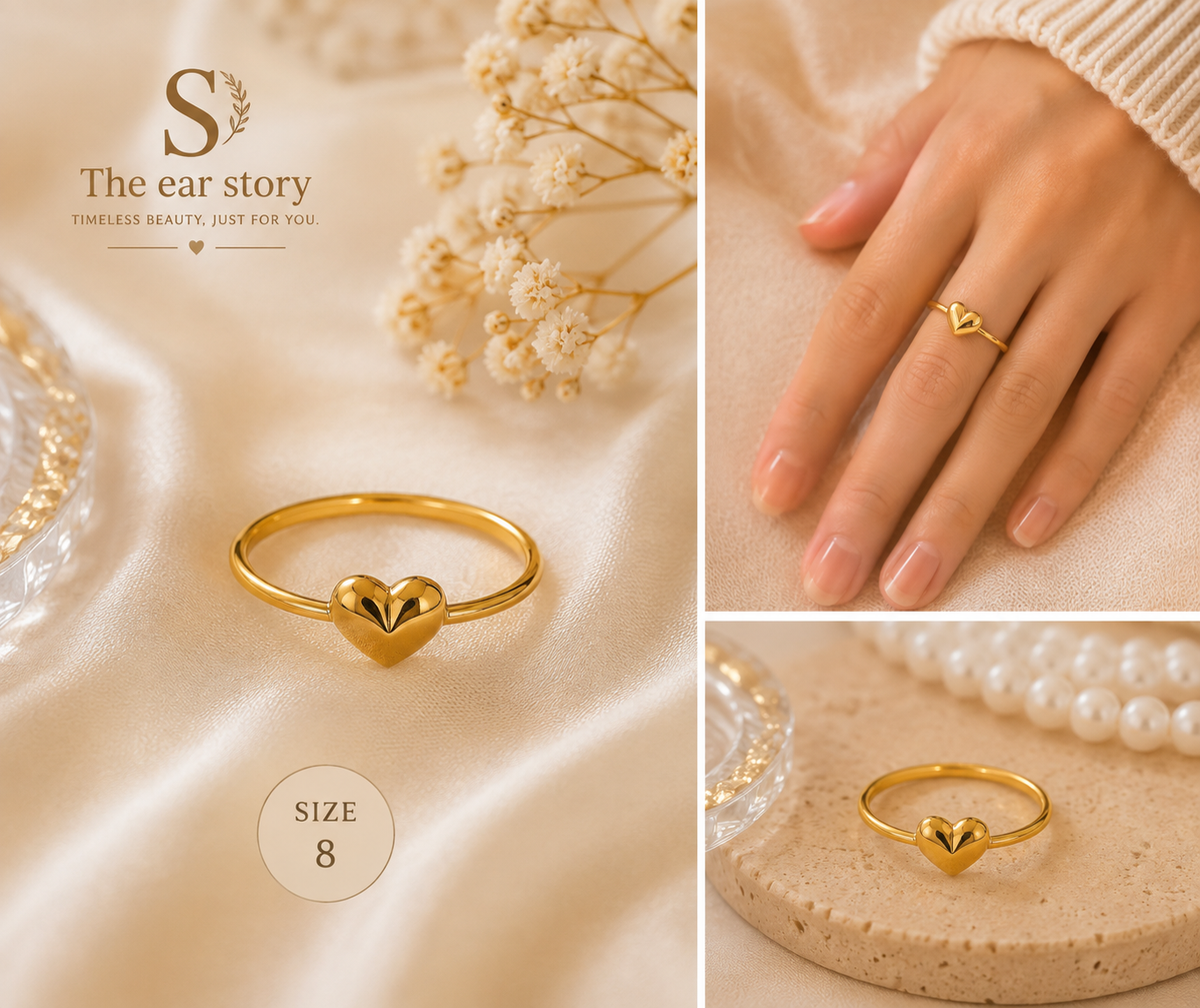 Amore Heart Ring