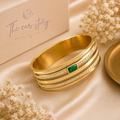 Emerald Luxe Statement Kada