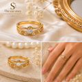 Eternal Sparkle Duo Ring