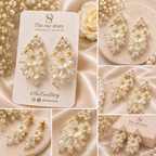 Ivory Blossom Earrings