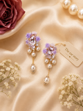 Lavender Bloom Earrings