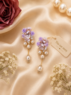 Lavender Bloom Earrings