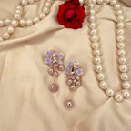 Lavender Bloom Earrings alternate view