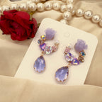 Lavender Rose Crystal Drops alternate view