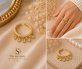 Luna Crystal Drop Ring