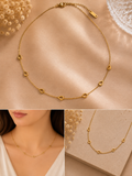 Teardrop Link Necklace