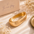 Timeless Gold Cuff Bracelet